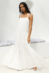 Endless Grace Maxi Dress White