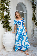 Set The Tone Maxi Dress Blue
