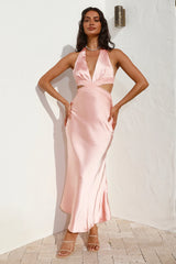 Between Us Maxi Dress Peach