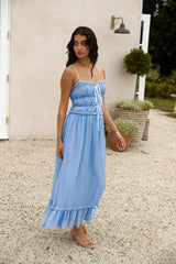 Understand It Maxi Dress Blue