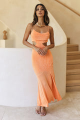 Reflection Maxi Dress Orange
