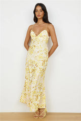 For The Taking Maxi Dress Yellow