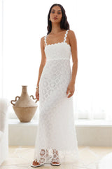 Blanca Maxi Dress White 