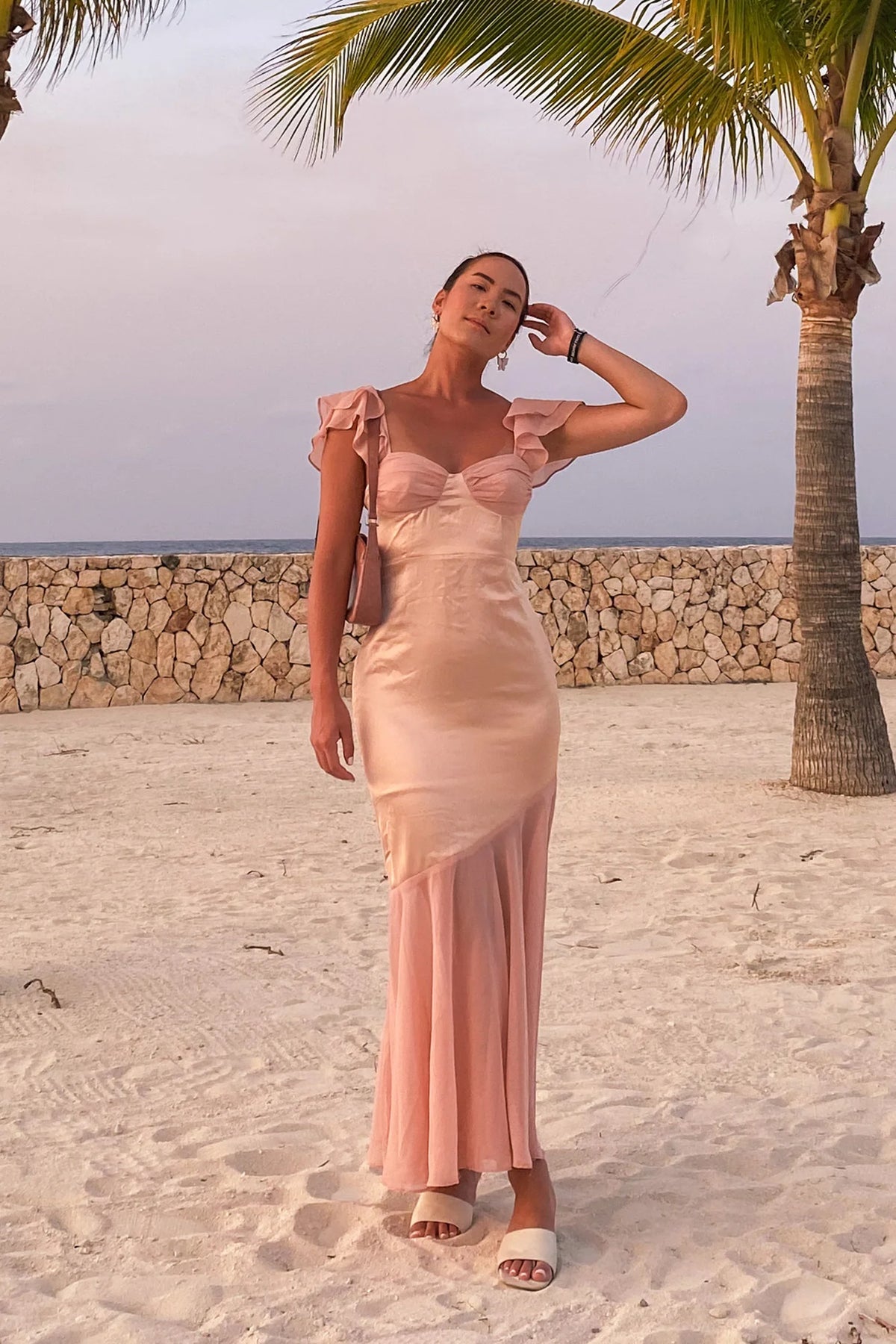 Pretty Wishes Maxi Dress Pink