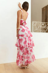 Ocean Mist Midi Dress Pink