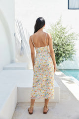 Sunset Promises Midi Dress Orange