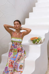 Bohemian Maxi Dress Print