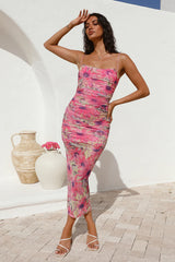 You Move Me Maxi Dress Pink
