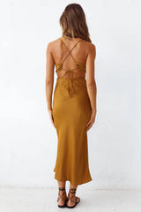 Forever Fresh Maxi Dress Brown