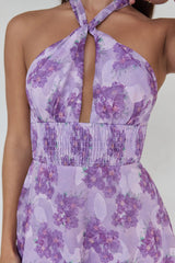 Lover And Dreamer Halter Maxi Dress Lilac