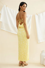 Lemon Cello Maxi Dress