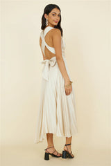 Florentina Midi Dress Champagne