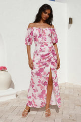 Comprehend It Midi Dress Pink