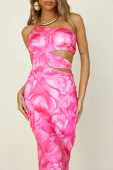Oceans Apart Maxi Dress Pink