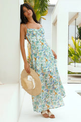 Amazon Adventure Maxi Dress Green