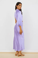 Love Spiral Maxi Dress Purple