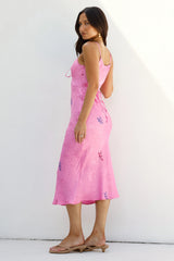 SNDYS Rosa Midi Dress Pink
