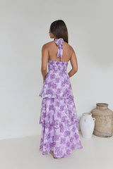 Lover And Dreamer Halter Maxi Dress Lilac