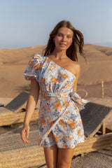 HELLO MOLLY Flowers Of The Sun Dress Blue