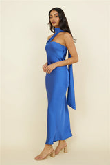 Over The Pond Maxi Dress Navy Blue