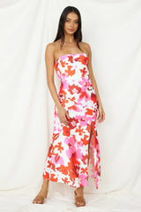 Make You Smile Maxi Dress Pink