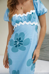 Afina Maxi Dress Blue