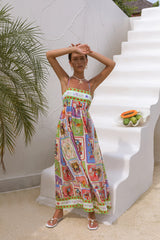 Bohemian Maxi Dress Print