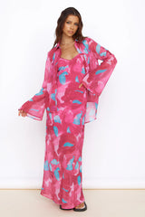 Make Up My Mind Maxi Dress Pink
