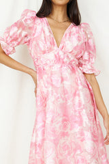 My Juliet Midi Dress Pink