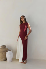 Forever A Star Maxi Dress Wine