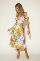 To be Mine Maxi Dress Orange