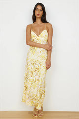 For The Taking Maxi Dress Yellow
