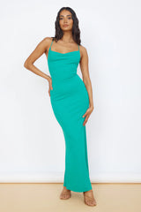 Pure Delight Maxi Dress Green