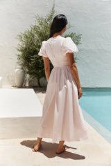 Simple Story Maxi Dress Pink