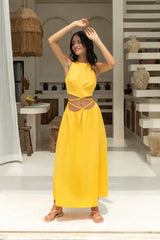 Lifetime Maxi Dress Yellow