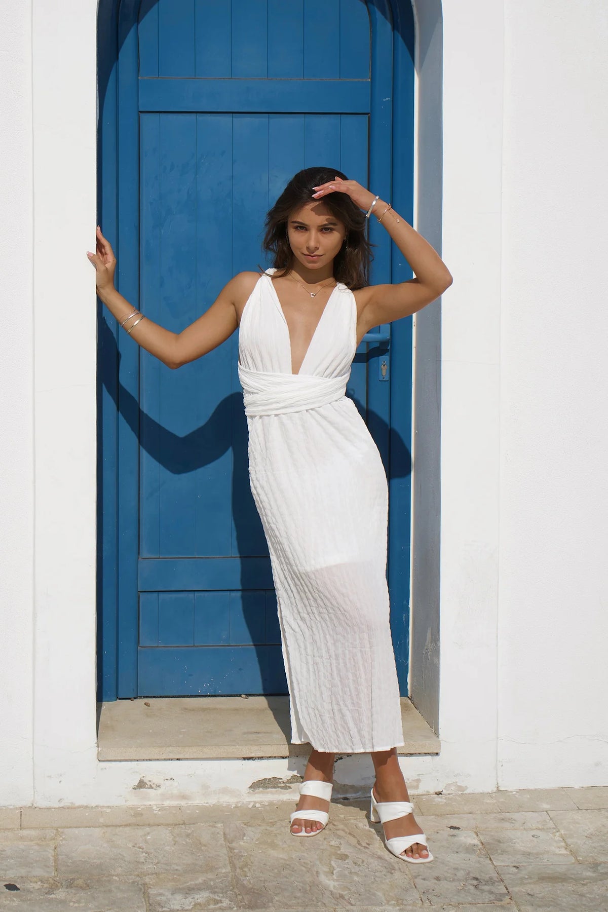 Marici Maxi Dress White