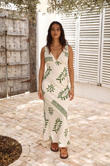 Vacation Calling Maxi Dress Green