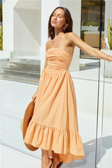 Love In The Summer Maxi Dress Orange