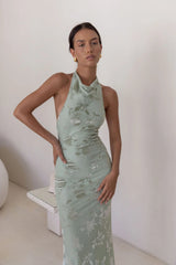 Tropic Whisper Maxi Dress Sage