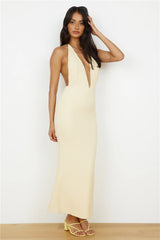 Tainted Love Maxi Dress Yellow