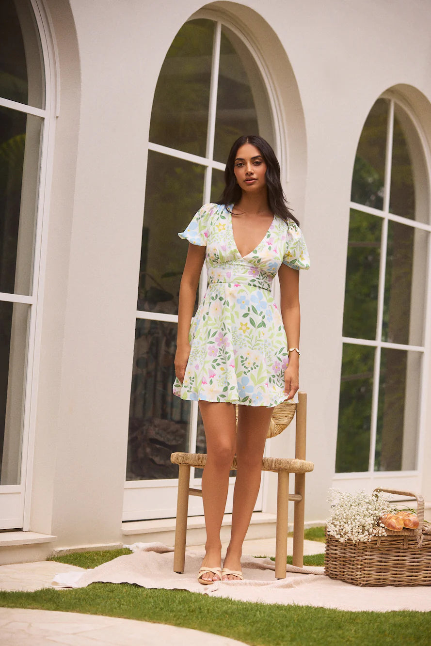 Castora Mini Dress Green