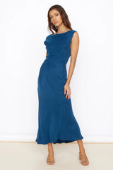 Have Me Daydreaming Maxi Dress Blue