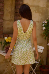 Clover Cove Mini dress Green