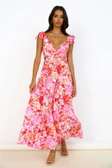 Life Of The Party Maxi Dress Pink