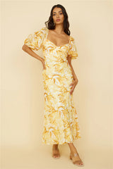 Spontaneous Maxi Dress Yellow