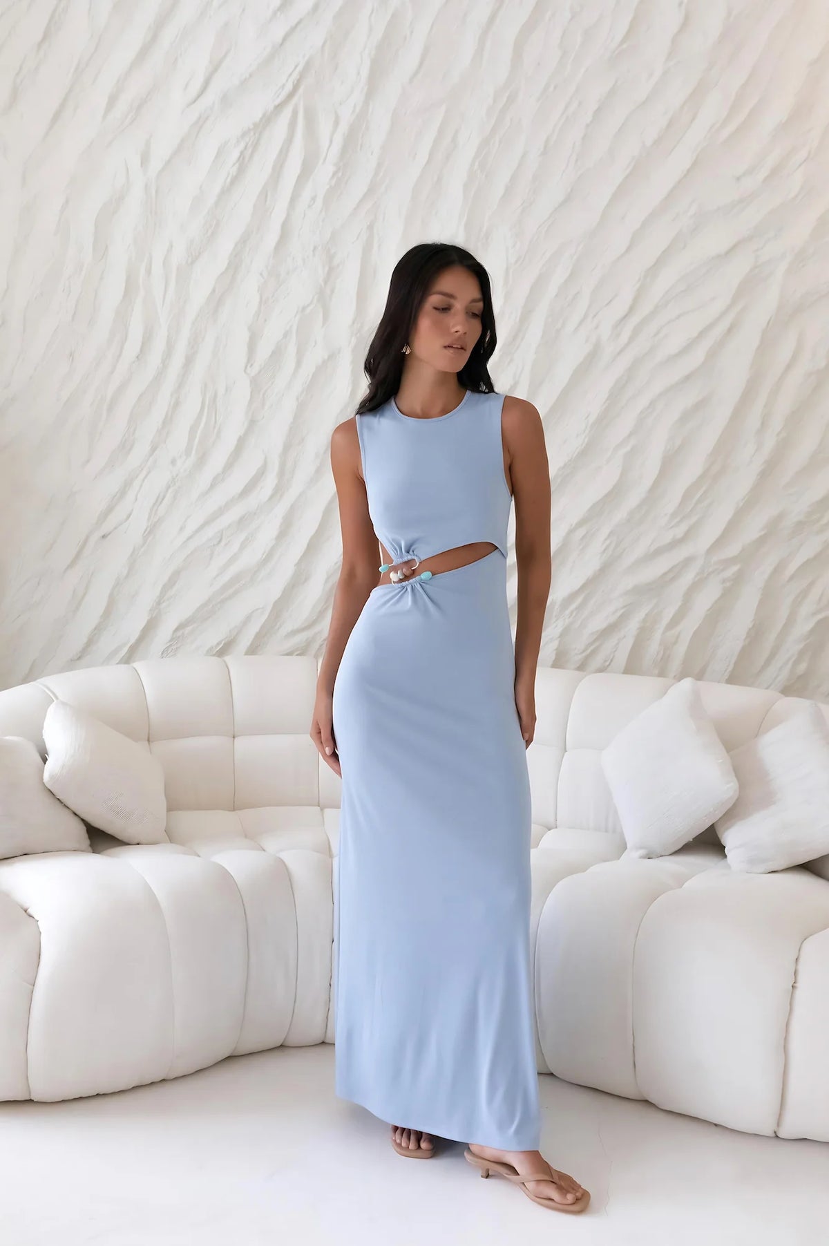 Elle Maxi Dress Blue