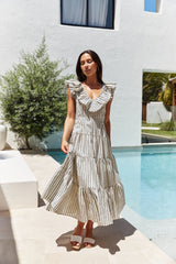 Dawn Dreamer Maxi Dress Ivory