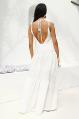 Endless Grace Maxi Dress White