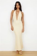 Tainted Love Maxi Dress Yellow