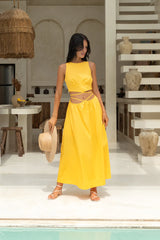Lifetime Maxi Dress Yellow